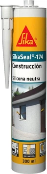 Герметик силиконовый Sika Sikaseal-174 Construction санитарный 300 мл Прозрачный (797948) (НФ-00016297)