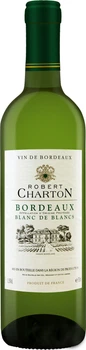 Вино Robert Charton Bordeaux Blanc de Blancs біле сухе 0.75 л 12% (3256030010176)
