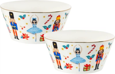 Набор салатников Lefard White Christmas 14 см х 2 шт (922-101)