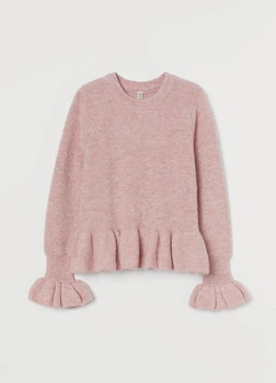Жіночий джемпер H&M 201883-4 XL(175/116) рожевий (2000005020193)