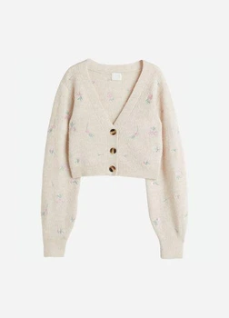 Жіночий кардиган H&M 720917-2 L(175/104) бежевий (2000005023804)