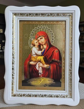 Ікона Божої Матері Почаївська, кіот 32×42см