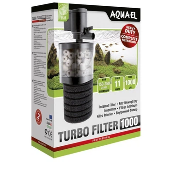 Внутренний фильтр AQUAEL TURBOFILTER 1000 - 1000 л/ч, для аквариума до 250 л