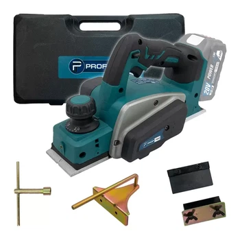 Аккумуляторный рубанок PROFI-TEC PCP8220BL, 20V, ширина 82мм, без аккумуляторов и зарядных, кейс