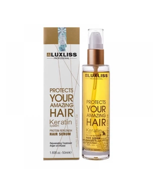 Кератиновая сыворотка для волос Luxliss KERATIN Hair Serum 50ml