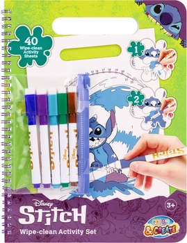Розмальовка Disney Stitch Актівіті з маркерами, що стираються (TOYSST252410)
