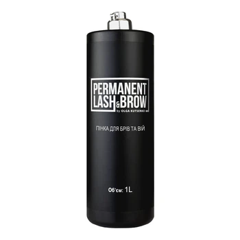 Очищуюча пінка для брів та вій Permanent Lash&Brow 1000 мл