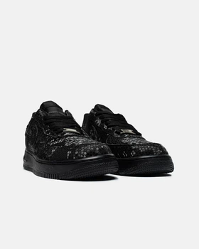 Чоловічі кросівки чорні Air Force 1 Low Co3urt Black 8 24 BLACK 43