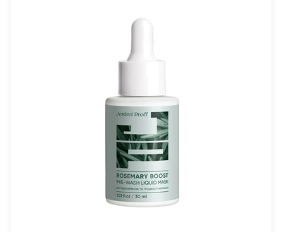 Маска для волос жидкая Jerden Proff Rosemary Boost для восстановления и гладкости с розмариновым маслом 30 мл