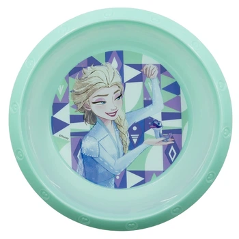 Тарелка детская пластиковая Холодное сердце 16,7х16,7х3,3 см Stor Frozen мятный