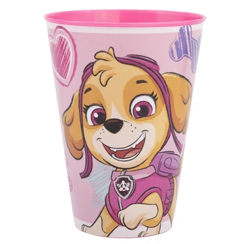 Стакан для детей 430 мл Щенячий патруль Stor Paw Patrol 14,45x9,16x9,16 см пластиковый розовый