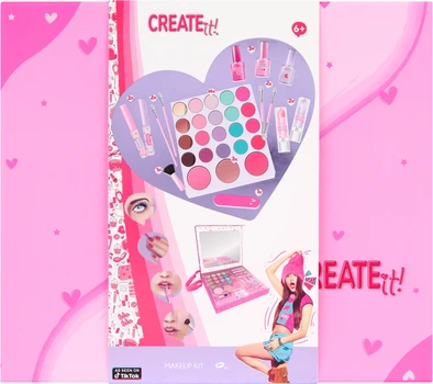 Набір дитячої косметики Create it! Б'юті кейс TOYS884516 (8719668030152)