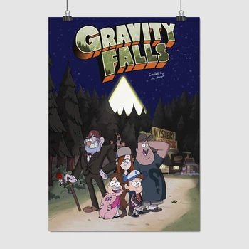 Постер Гравити Фолз, главные персонажи, Gravity Falls, A3 42×30 см (id1504)