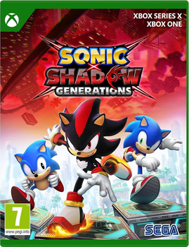 Гра XOne/XSX Sonic X Shadow Generations Day One Edition (Blu-ray диск) (5055277054381)