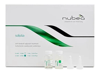 Двофазна терапія для волосся проти лупи Nubea Solutia Anti-Dandruff Adjuvant Treatment Vial 12 x 9 мл