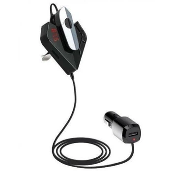 Трансмиттер Fm V11 Bt С Bluetooth Гарнитурой Модулятор (227701)