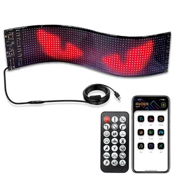 Светодиодная лента в авто LED EYES 16 x 96 (120 х 595мм) динамичная анимация