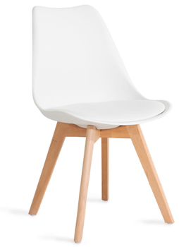 Стілець HOMLA 972809 FISCO 48 x 56 x 82 см Білий (5902869972809)