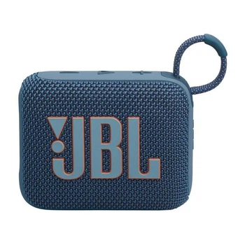 Колонка JBL GO 4 портативная Bluetooth, IP67, 8 часов работы, 4.2 Вт, Голубой