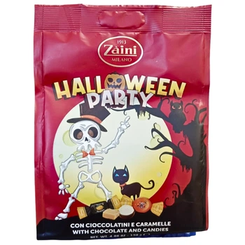 Набір цукерок Zaini Halloween Party шоколадні та карамельні 138 г