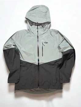 Куртка чоловіча Outdoor Research Gore-tex туристична водонепроникна S Сірого кольору