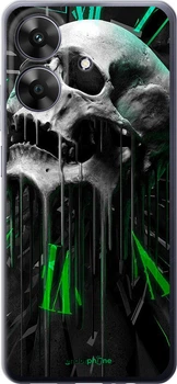 Чохол на Realme Narzo N61 Череп-годинник "4100u-3974-70447"