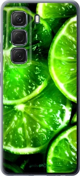 Чохол на Infinix Hot 50 4G Зелені часточки лимона "852u-3820-70447"