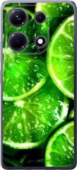 Чехол на Infinix Note 30 Зелёные дольки лимона "852u-3138-70447"