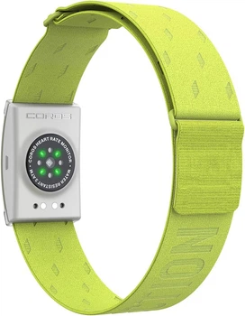 COROS Heart Rate Monitor (Lime) - Оптический пульсометр на руку - Наручный датчик пульса, Салатовый