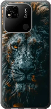Чехол для Xiaomi Redmi 9C Лев в сумерках