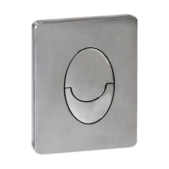 Панель смыва пластиковая Koer KT-0606-01 157x198x3mm, закругленная кнопка (KR5342)