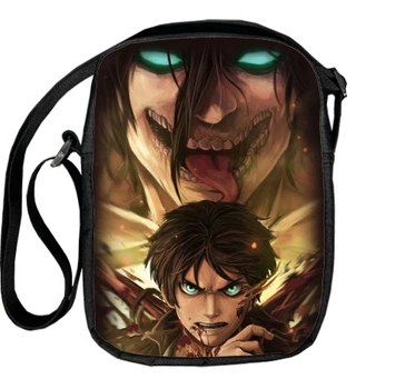 Сумка-месенджер attack on titan eren