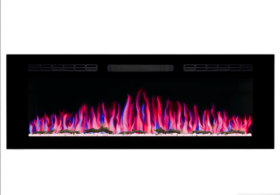 Электрокамин настенный встраиваемый ArtiFlame AF50 WR