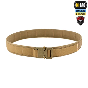 Ремінь M-Tac Cobra Buckle Tactical Belt Coyote M/L 10126005-M/L