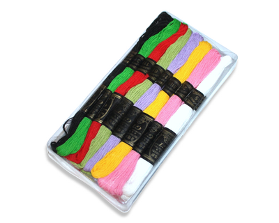 Мулине FROM FACTORY MUU в упаковке 8м/24шт/8 цветов