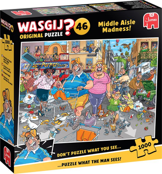Puzzle Jumbo Wasgij? Original 46 Szał zakupów 1000 elementów (8721017602842)