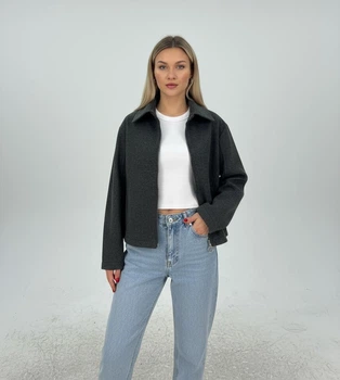 Жіночий жакет Fashion 9APP_1528Dark Grey M Темно-сірий (2000000945569)