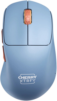 Mysz CHERRY XTRFY M64 Wireless/Bluetooth/USB Blue (CX-M64W-BLUE)