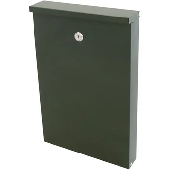 Поштова скринька Glori ir Ko 355 x 240 x 50 мм зелена (4770641955088)