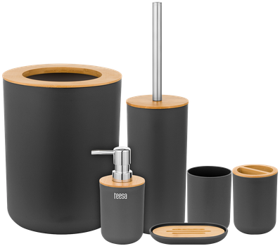 Zestaw akcesoriów łazienkowych Teesa TSA0400-B