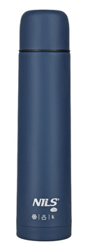 Termos turystyczny NILS CAMP NC3804 1000 ml Niebieski (5908261682520)
