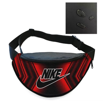 Сумка-бананка Nike спортивная с расширителем 32×16 см поясная сумка или сумка через плечо мужская/женская (0849)