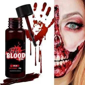 Грим-гель Кровь для Хэллоуина Old blood Podarkus MK065-O
