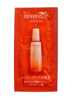 Антивіковий зволожуючий лосьйон Shiseido Benefique Lotion EX II, пробник 3 мл