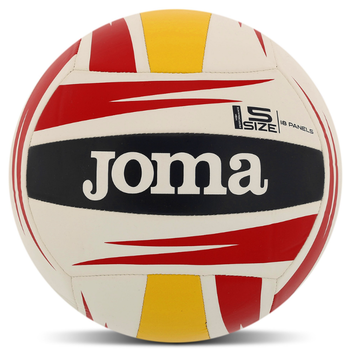 Мяч волейбольный резиновый Joma J-MATCH 401734-203_Белый-темно-синий