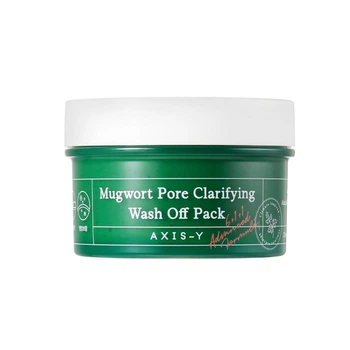 Очищающая маска с полынью AXIS-Y Mugwort Pore Clarifying Wash Off Pack 100 мл