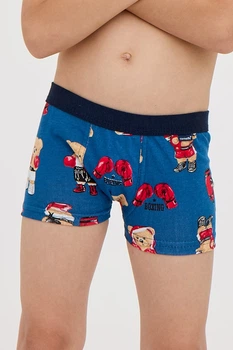 Трусы боксеры Cornette 98-104(см) Джинсовый~151 Boxer (122888)