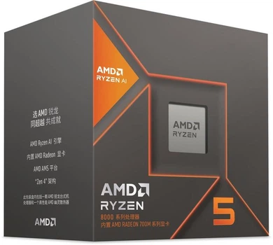 Процесор AMD Ryzen 5 8600G 4.3GHz/16MB, sAM5 BOX (100-100001237BOX)