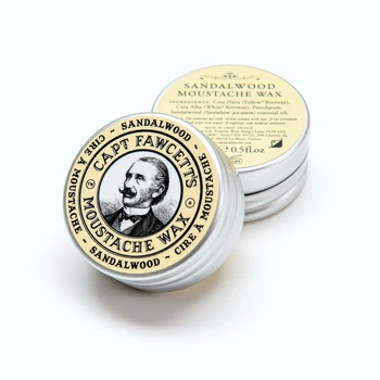 Ароматний віск для вусів Captan Fawcett Sandalwood Moustache Wax 15ml