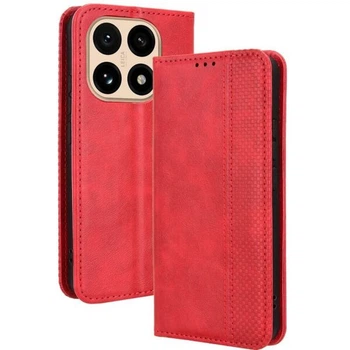 Чохол-книжка Deexe Retro Style для Xiaomi 15T - Red